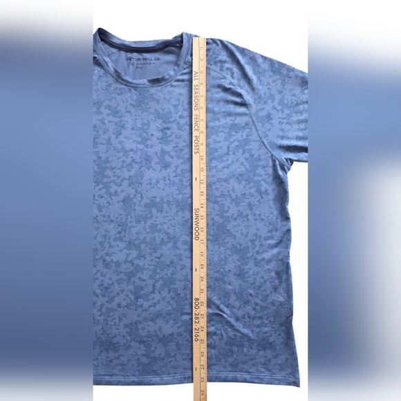 Peter Millar Crown Aurora Collection Star Dust XL Camo Sun Shirt - Picture 9 of 9